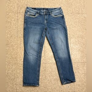 Vigoss Chelsea Skinny Jeans - Denim with Thick Stitching